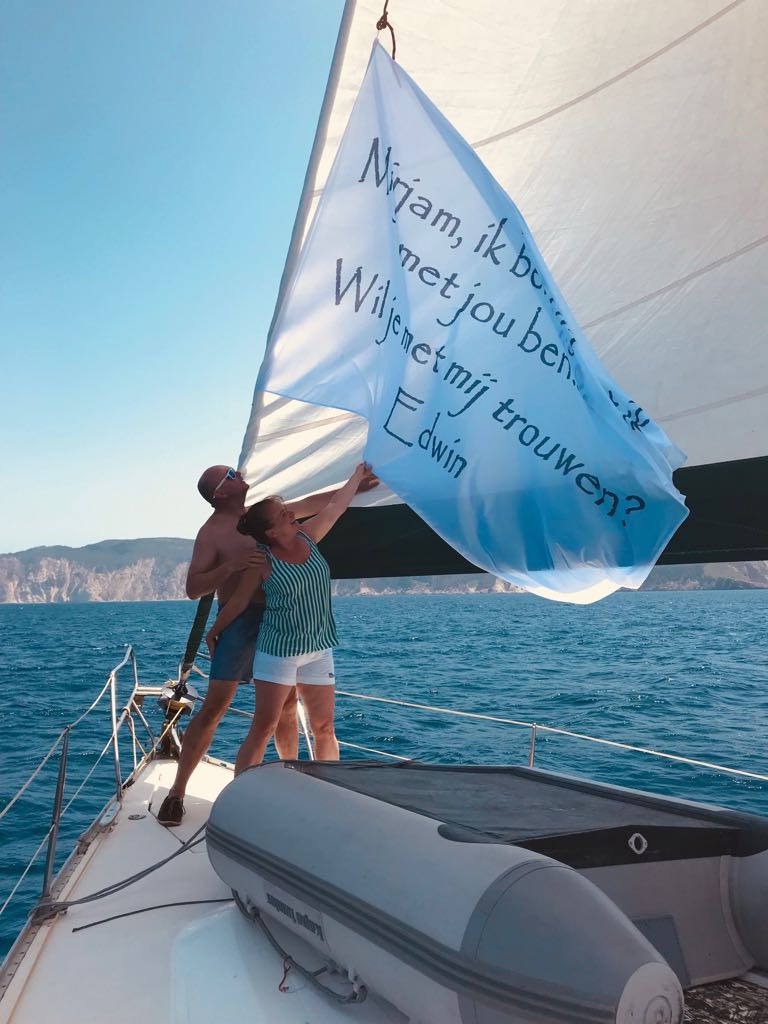 A full circle at&nbsp;sea