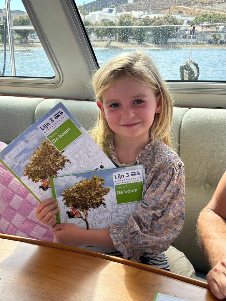 Homeschooling at sea